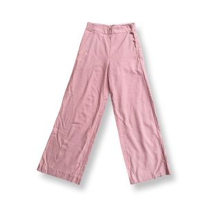 Ali Golden pink linen high waist pants